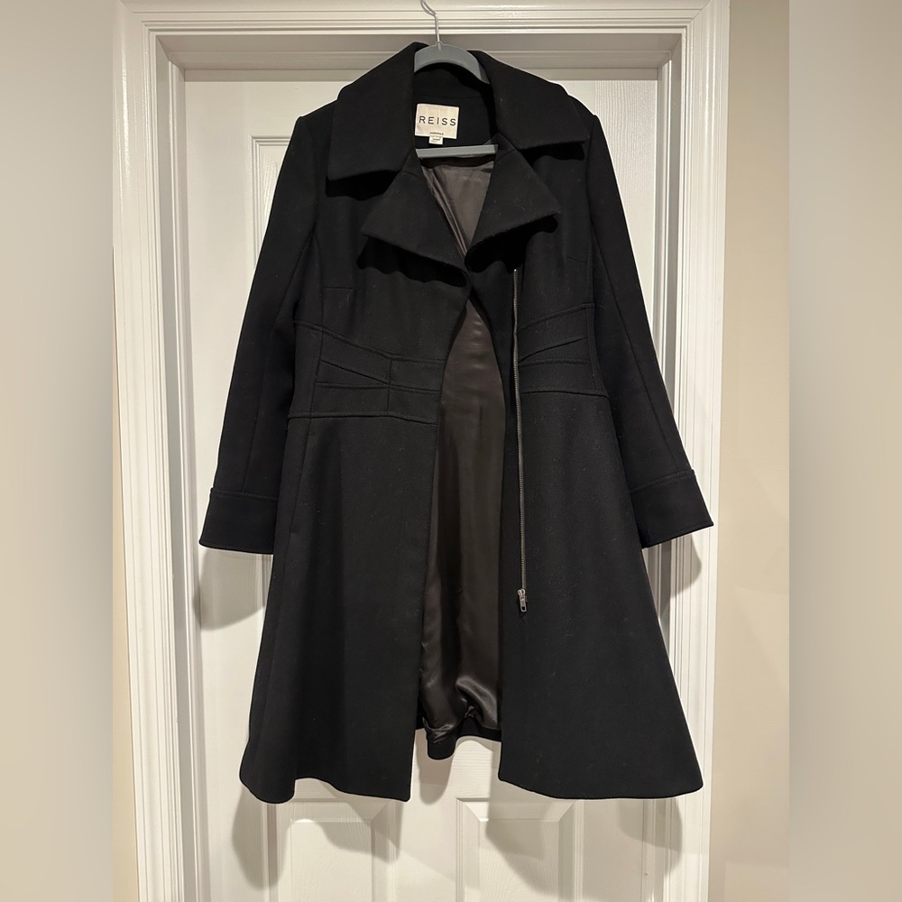 Reiss Black Women's Coat